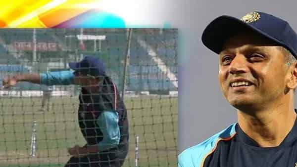 Rahul Dravid: ఆఫ్ స్పిన్నర్గా మారిన ది వాల్ .. టీమిండియా ప్రాక్టీస్ వీడియో వైరల్..