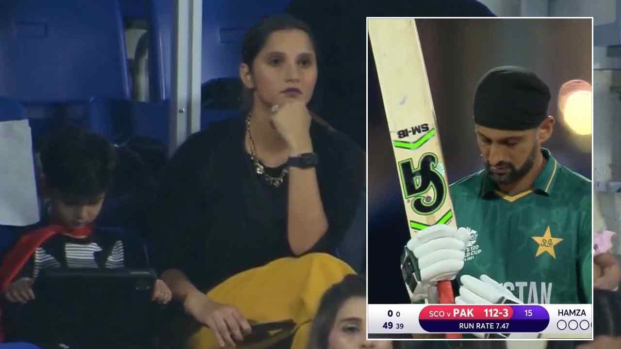 Sania Mirza Video: భర్త షాయబ్ మాలిక్ సిక్సర్ల మోత.. పాక్ క్రికెటర్ ఆటను ఎంజాయ్ చేసిన సానియా..