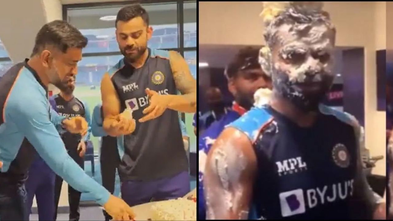 Virat Kohli Birthday: ధోని కెప్టెన్సీలో కోహ్లీ పుట్టిన రోజు వేడుకలు.. రచ్చ చేసిన టీంమేట్స్.. వైరలవుతోన్న వీడియో