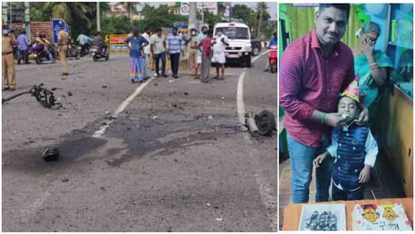 Villupuram Blast Video: తమిళనాడులో దారుణం.. నాటు బాంబులు పేలి తండ్రి కొడుకు దుర్మరణం