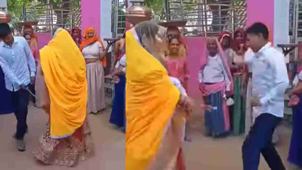 Viral Video: వీడికి ఒక్కసారే దెయ్యం పట్టిందా ఏంటి..?.. నవ వధువుపై విరుచుకుపడ్డాడు