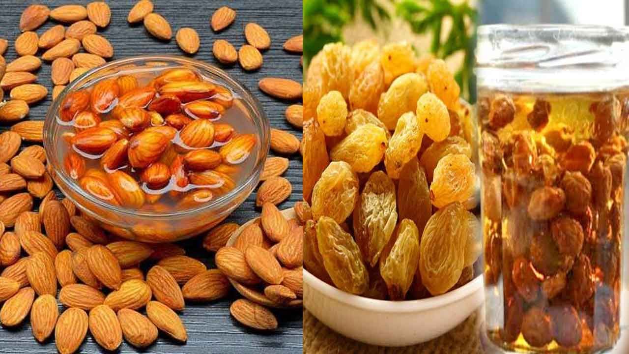 Almonds & Raisins Benefits: నానబెట్టిన బాదం.. నానబెట్టిన ఎండుద్రాక్షలను కలిపి తీసుకుంటే ఈ వ్యాధులు దూరం.. ప్రయోజనాలు ఎన్నంటే.. - Telugu News | Know daily eating soaked ...