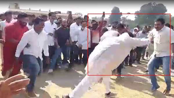Tammineni Sitaram: కబడ్డీ ఆడుతూ పడిపోయిన ఏపీ స్పీకర్ తమ్మినేని సీతారాం.. టోర్నమెంట్లో ఘటన..