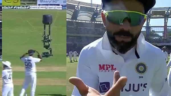 IND vs NZ: స్పైడర్ కెమెరాతో మ్యాచ్కు అంతరాయం.. టీమిండియా క్రికెటర్ల ఆటవిడుపు.. మీమ్స్తో చెలరేగిన నెటిజన్లు..