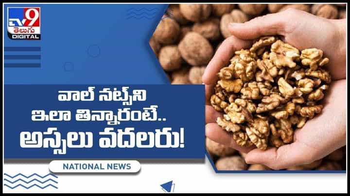 Walnuts: వాల్ నట్స్ని ఇలా తిన్నారంటే.. అస్సలు వదలరు..! ఆరోగ్యానికి కూడా ఇన్ని ప్రయోజనాల..? Walnuts: వాల్ నట్స్ని ఇలా తిన్నారంటే.. అస్సలు వదలరు..! ఆరోగ్యానికి కూడా ఇన్ని ప్రయోజనాల..?