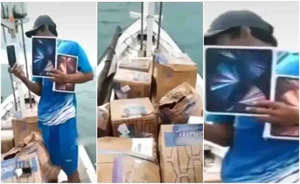 Viral Video: చేపల కోసం వల వేస్తే.. ఎన్నో ఐఫోన్లు, మ్యాక్బుక్స్.. అవాక్కైన మత్స్యకారులు!
