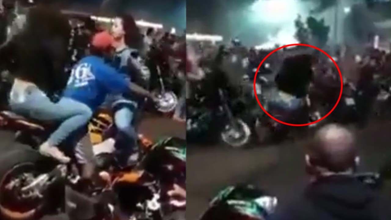 Viral Video: ఈ గురుడికి ఆత్రం ఆగలేదు.. అమ్మాయిలతో స్టంట్‌.. సీన్‌ కట్‌చేస్తే ఫ్యూజులు ఔట్‌.. వీడియో వైరల్‌