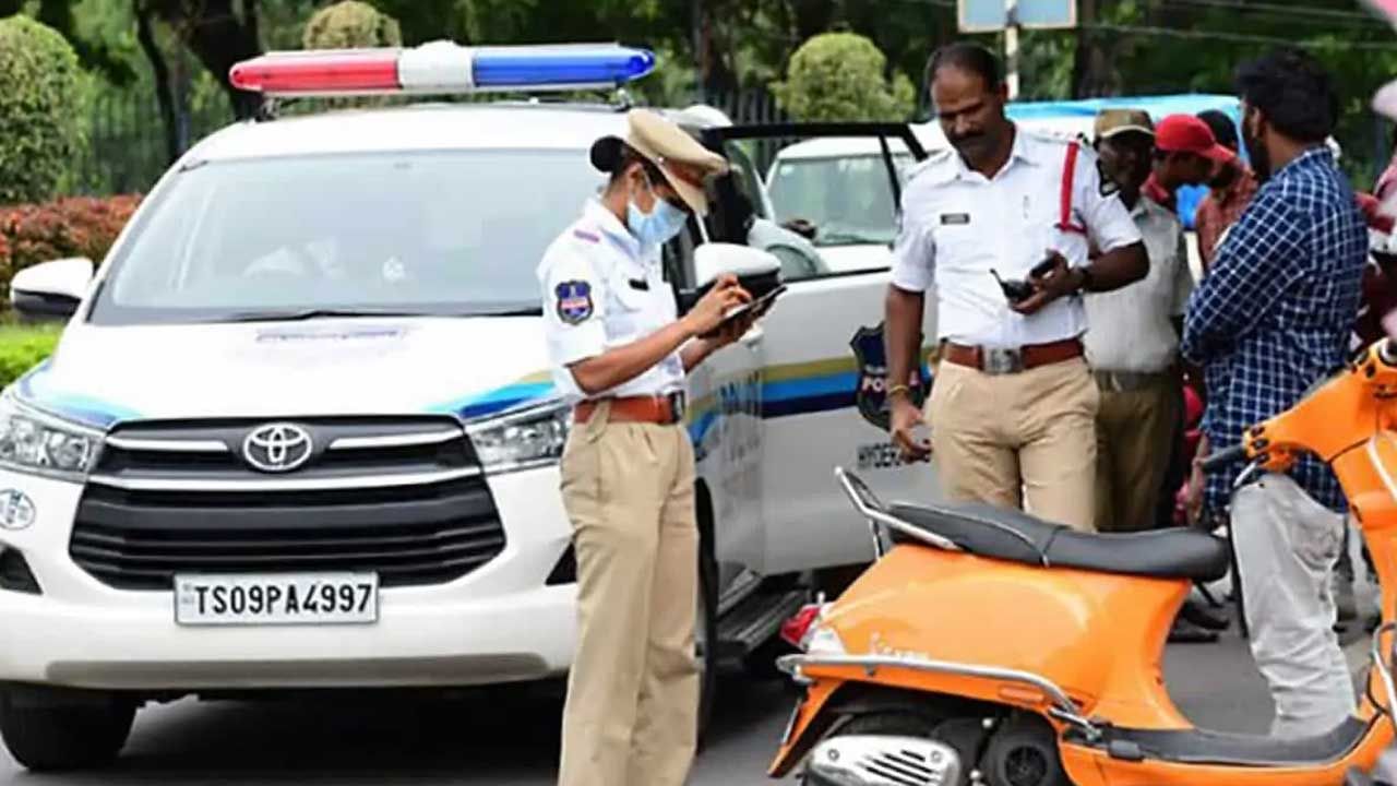 Traffic Challan: తెలంగాణలో వాహనదారుల నుంచి వచ్చిన పెండింగ్​ చలాన్ల కలెక్షన్ ఎంతంటే..