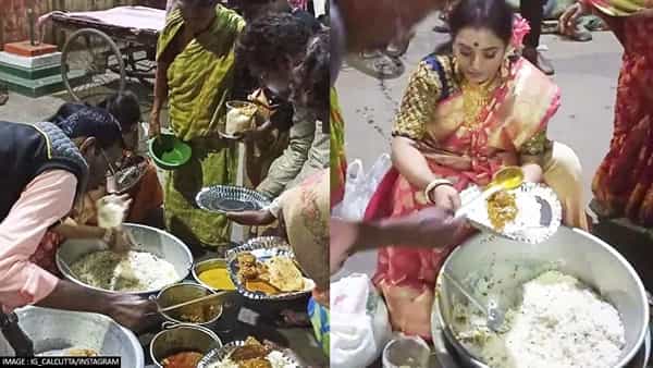 Viral: సోదరుడి పెళ్లిలో మిగిలిపోయిన ఆహారాన్ని రైల్వే స్టేషన్కు తీసుకొచ్చి.. ఈ మహిళ చేసిన మంచి పనికి హ్యాట్సాప్ చెప్పాల్సిందే..