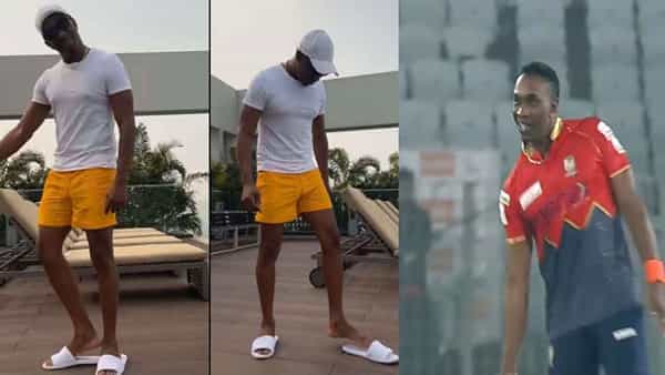 Dwayne Bravo: ఇంటా.. బయటా అదే స్టెప్.. శ్రీవల్లి మాయలో పడ్డ క్రికెటర్ బ్రావో..