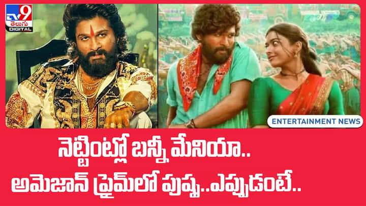Pushpa Movie: నెట్టింట్లో బన్నీ మేనియా.. అమెజాన్ ప్రైమ్లో పుష్ప.. ఎప్పుడంటే.. Pushpa Movie: నెట్టింట్లో బన్నీ మేనియా.. అమెజాన్ ప్రైమ్లో పుష్ప.. ఎప్పుడంటే..