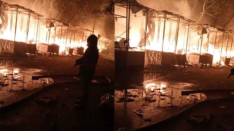 Delhi Fire breaks: ఢిల్లీలో భారీ అగ్ని ప్రమాదం.. 12 ఫైరింజన్లతో మంటలు ఆర్పుతున్న అగ్నిమాపక సిబ్బంది..