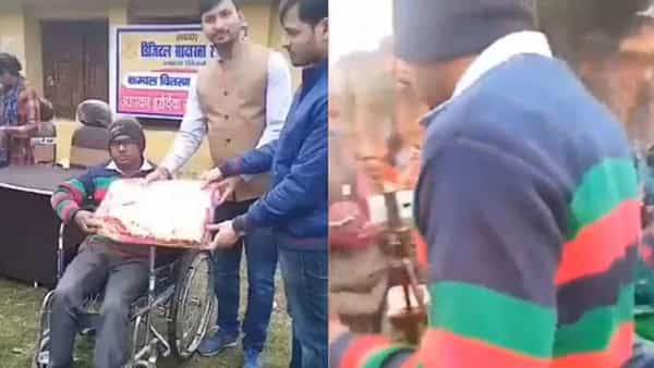 Magic Blanket: ఆ దుప్పటి ఇవ్వగానే దివ్యాంగుడికి కాళ్లు.. చకచకగా నడుచుకుంటూ.. నెట్టింట్లో వీడియో వైరల్