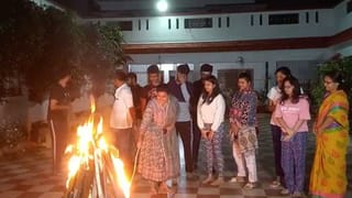 Sankranti 2022: కరోనా నుంచి మానవాళి విముక్తి పొందలంటూ.. అమలాపురంలో వినూత్నంగా భోగి వేడుకలు