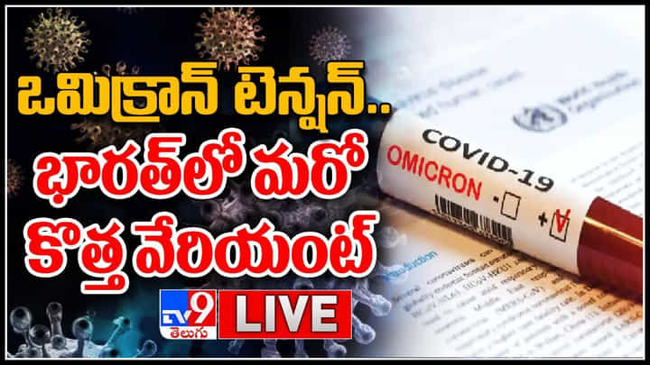 New Variant Tension In India: ఒమిక్రాన్ టెన్షన్.. భారత్లో మరో కొత్త వేరియంట్.. రోజు రోజుకి హద్దులు దాటుతున్న కేసులు..(వీడియో) New Variant Tension In India: ఒమిక్రాన్ టెన్షన్.. భారత్లో మరో కొత్త వేరియంట్.. రోజు రోజుకి హద్దులు దాటుతున్న కేసులు..(వీడియో)