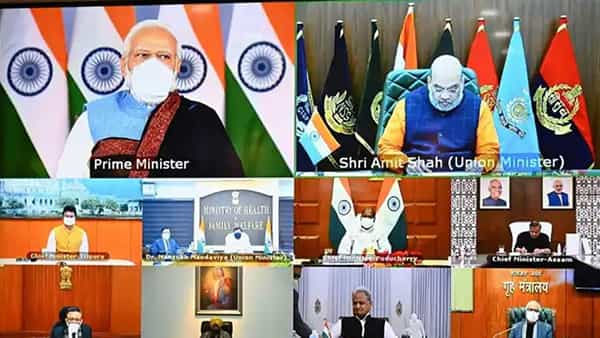 PM Modi Review Meeting: కోవిడ్ వ్యాప్తి, నివారణా చర్యలపై సీఎంలతో ప్రధాని వర్చువల్ సమావేశం..
