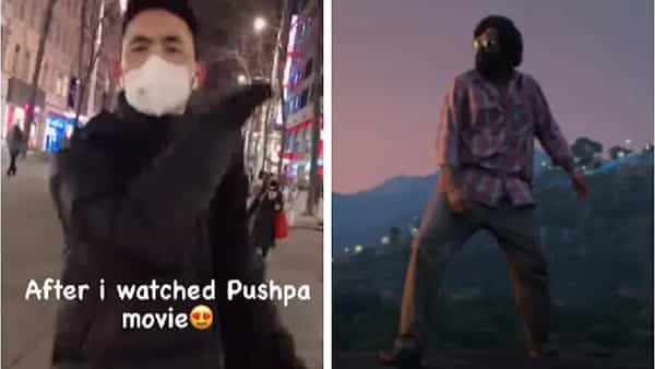 Video Viral: ‘తగ్గేదే లే’ అంటున్న పుష్ప క్రేజ్.. విదేశీయులు సైతం ఆ స్టెప్పుతో రచ్చ చేసేస్తున్నారుగా..