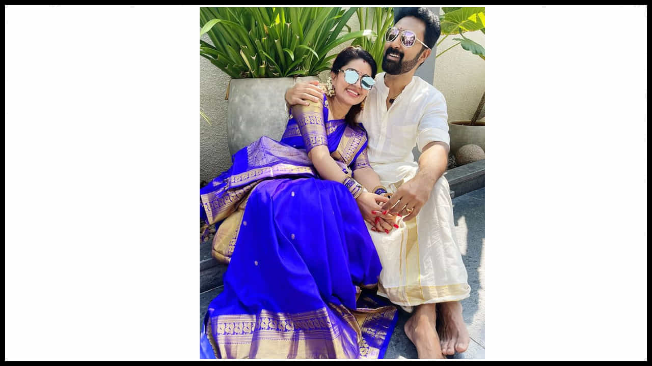 సంక్రాంతి సంబరాల్లో హీరోయిన్ స్నేహ ఫ్యామిలీ ఫొటోస్