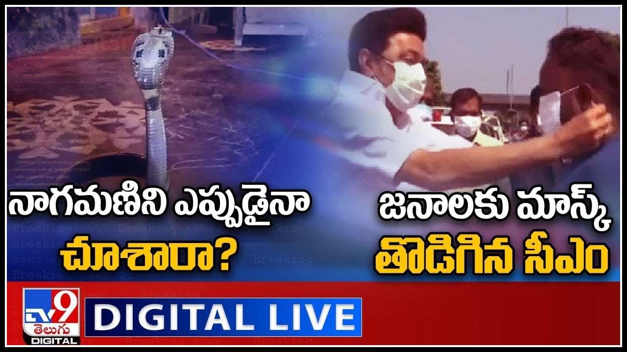 TV9 Digital News Round Up: నాగమణిని ఎప్పుడైనా చూశారా? | జనాలకు మాస్క్‌ తొడిగిన సీఎం..(వీడియో)