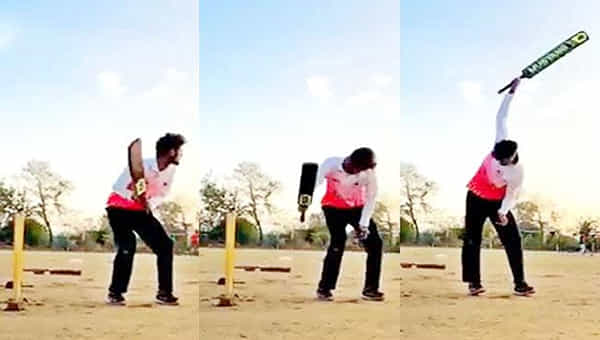 Viral Video: ఇలా కూడా సిక్సర్ బాదొచ్చా.. వైరల్ అవుతోన్న వీడియో.. అనుమానం వ్యక్తం చేస్తున్న నెటిజన్లు..