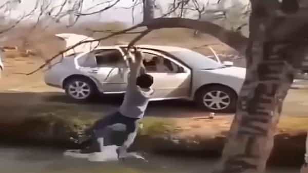 Viral Video: అయ్యో అయ్యో అయ్యయ్యో.. ఏమిరా బాలరాజూ ఎంతపని అయిపాయే.. పొట్ట చెక్కలయ్యే వీడియో..!