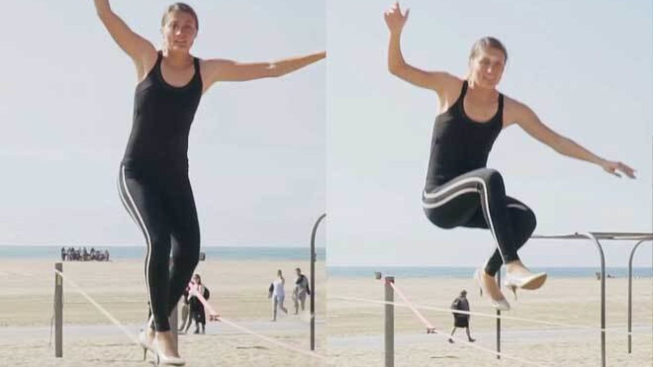 Viral Video: హై హీల్స్ ధరించి ఈ మహిళ చేసే విన్యాసం చూస్తే నోరెళ్ల బెట్టడం ఖాయం..