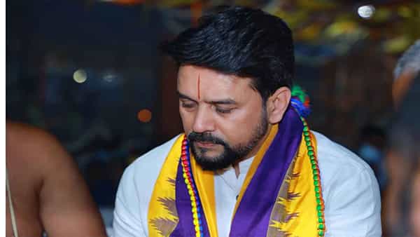 Statue Of Equality: ముచ్చింతల్‌కు కేంద్ర మంత్రి.. సమతామూర్తిని దర్శించుకున్న అనురాగ్ ఠాకూర్..