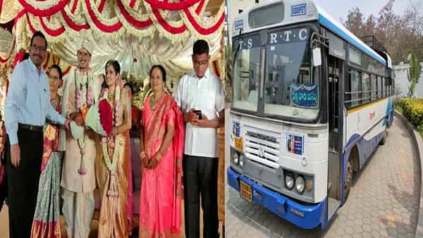 Collector Marraige: ఆదర్శ కలెక్టర్..ఆర్టీసీ బస్సులో పెళ్లి మండపానికి.. సజ్జనార్ ప్రశంసలు