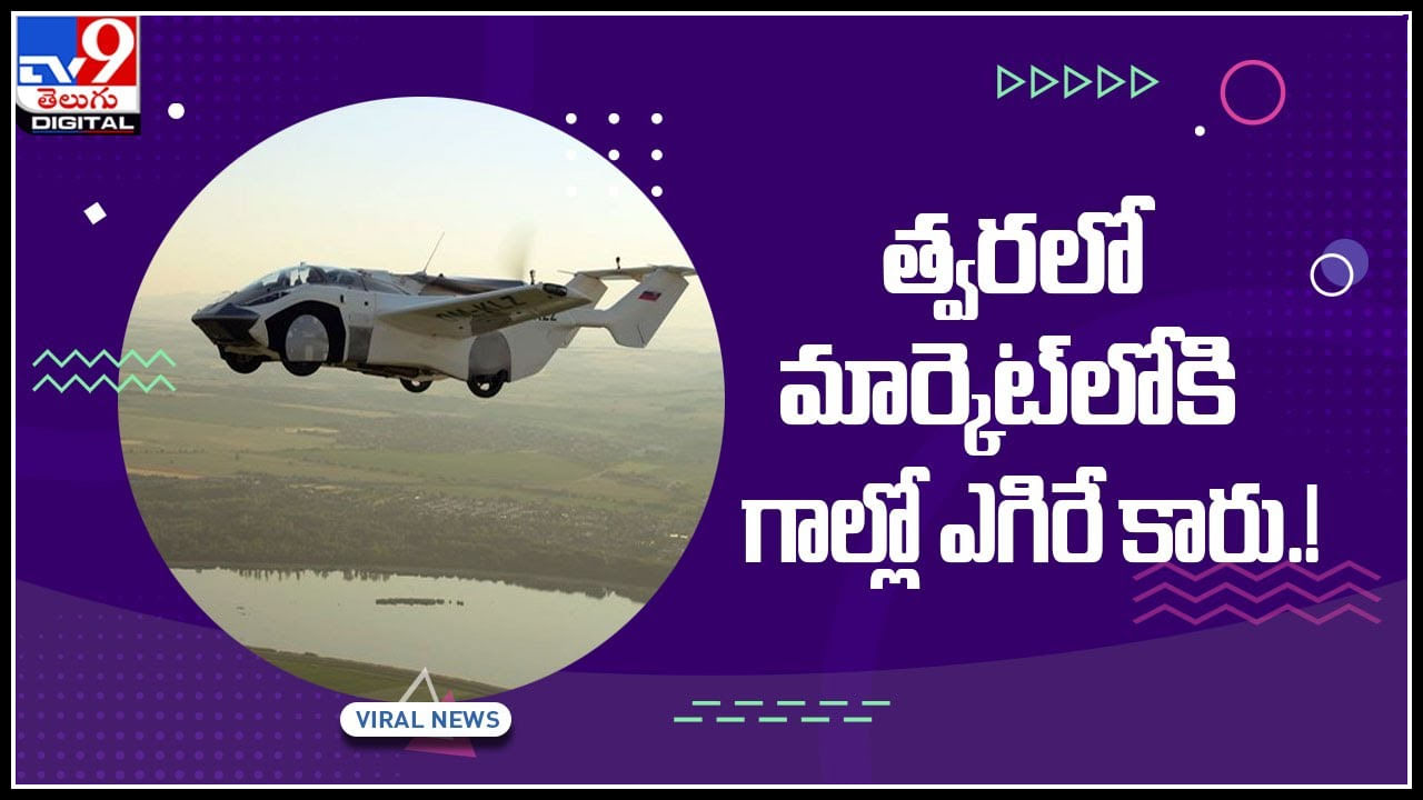 Flying car Video: అతి త్వరలో మార్కెట్‌లోకి గాల్లో ఎగిరే కారు.! ఎక్కడంటే..? పూర్తి వివరాలు ఈ వీడియోలో..