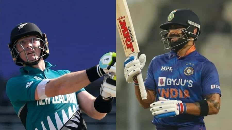 అత్యధిక పరుగుల రేసులో, రోహిత్, గప్టిల్, కోహ్లీ మధ్య రేసు కొనసాగుతుంది. ముగ్గురి మధ్య పెద్దగా తేడా లేదు. 108 ఇన్నింగ్స్లలో 3299 పరుగులు చేసిన రోహిత్ తర్వాత గప్టిల్ రెండవ స్థానంలో ఉన్నాడు. అదే సమయంలో, చాలా కాలం పాటు ఈ రికార్డును కలిగి ఉన్న కోహ్లి 89 ఇన్నింగ్స్లలో 3296 పరుగులతో మూడో స్థానంలో ఉన్నాడు. (ఫోటో: AFP/BCCI)