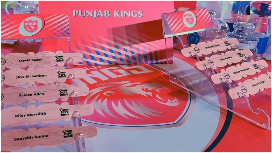 పంజాబ్ కింగ్స్- IPL 2022 ఫ్రాంచైజీల్లో పంజాబ్ కింగ్స్ అత్యధికంగా రూ. 72 కోట్లు కలిగి ఉంది. మొత్తం 23 ఆటగాళ్లలో విదేశీ ప్లేయర్లకు 8 స్లాట్లు ఉన్నాయి. (ఫోటో: AFP)