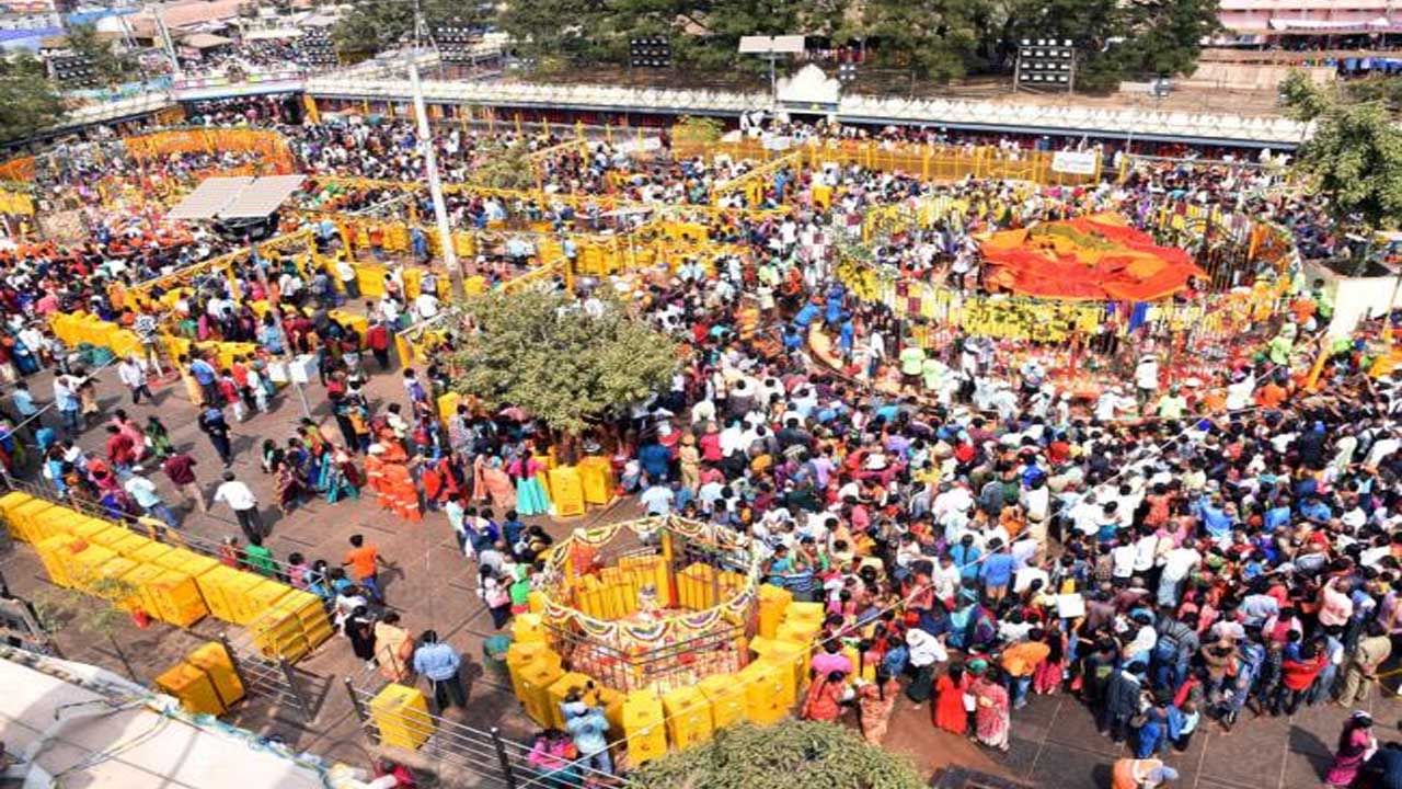 Medaram Jatara: మేడారం మహాజాతరకు సర్వం సిద్ధం - అంతు చిక్కని రహస్యానికి రమణీయ దృశ్యకావ్యం..