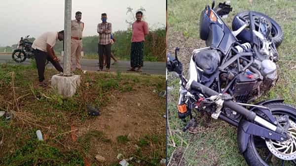 AP Crime News: విద్యుత్ స్తంభాన్ని ఢీకొట్టిన బైక్.. ముగ్గురు విద్యార్థులు దుర్మరణం..