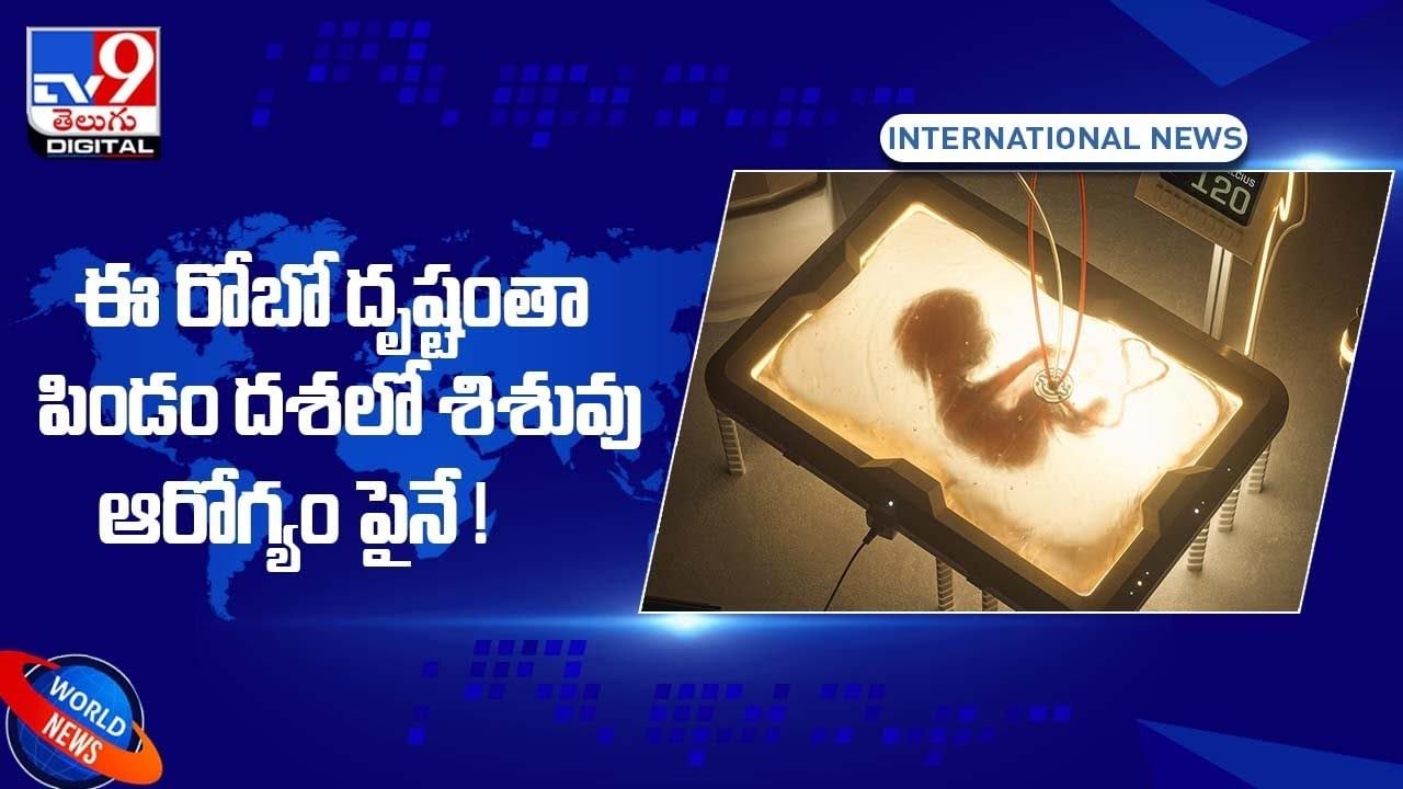 Artificial Womb: అమ్మగా మారుతున్న రోబో !! అన్ని తానై మీకు నచ్చినట్లుగా !! వీడియో