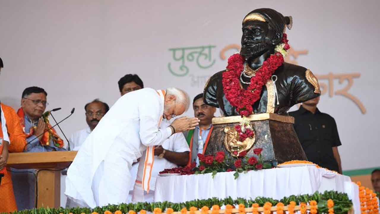 Chhatrapati Shivaji: సత్యం, న్యాయం విషయంలో ఎన్నడూ రాజీపడని ధీరుడు ఛత్రపతి శివాజీ: మోడీ