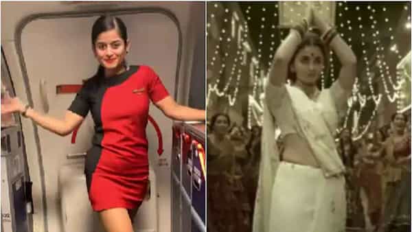 SpiceJet Air Hostess: అలియా భట్ ధోలిడా పాటకు డ్యాన్స్ చేసిన స్పైస్జెట్ ఎయిర్ హోస్టెస్.. నెటిజన్లు ఫిదా..
