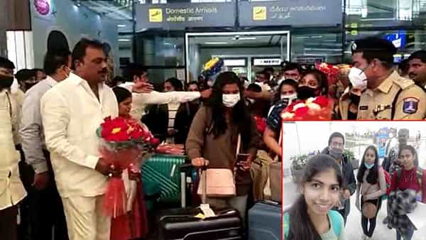 Telugu Students: ఉక్రెయిన్ నుంచి బయటపడ్డ భారతీయులు.. హైదరాబాద్ చేరిన తెలుగు విద్యార్థులు