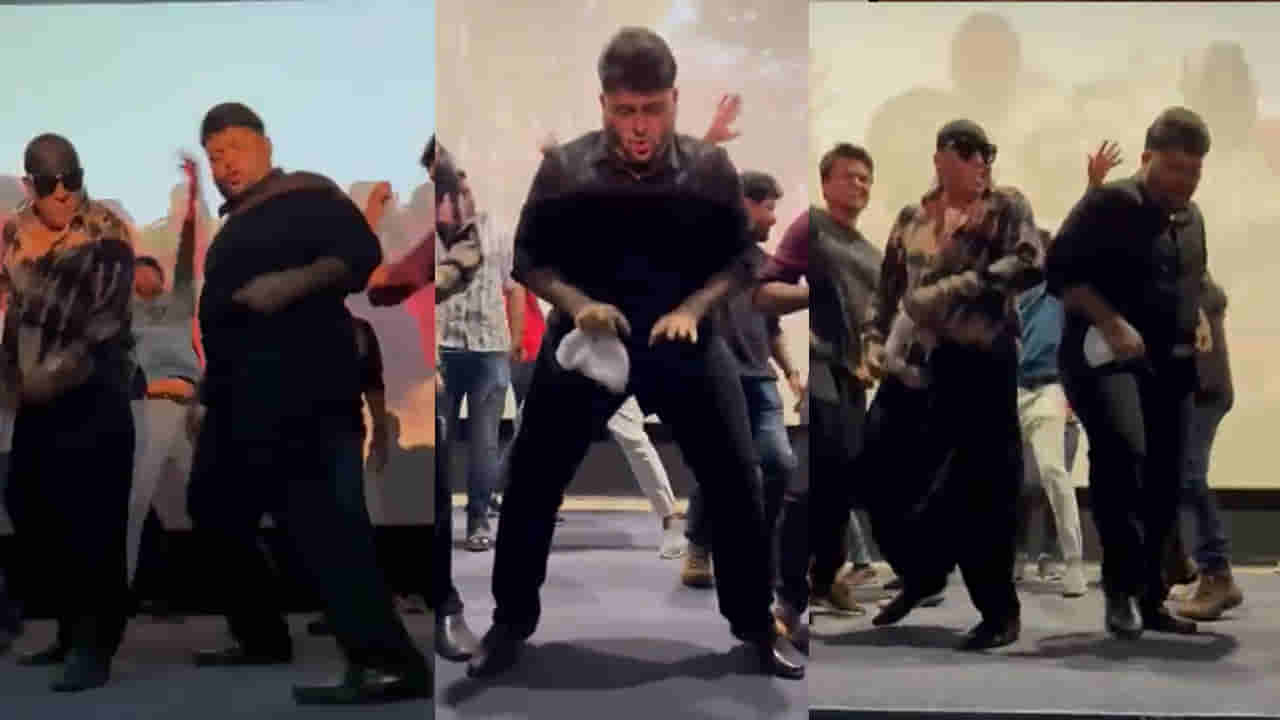 Bheemla Nayak : ఇదెక్కడి అరాచకం రా మామ..! లాలా సాంగ్‌కు థియేటర్‌లో తమన్ మాస్ డ్యాన్స్..