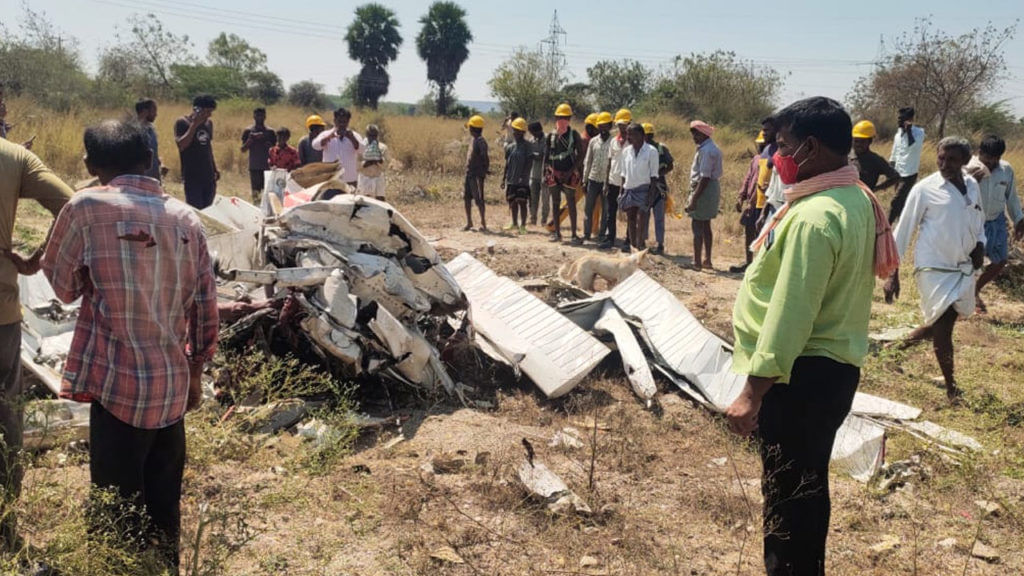 Training Helicopter Crash