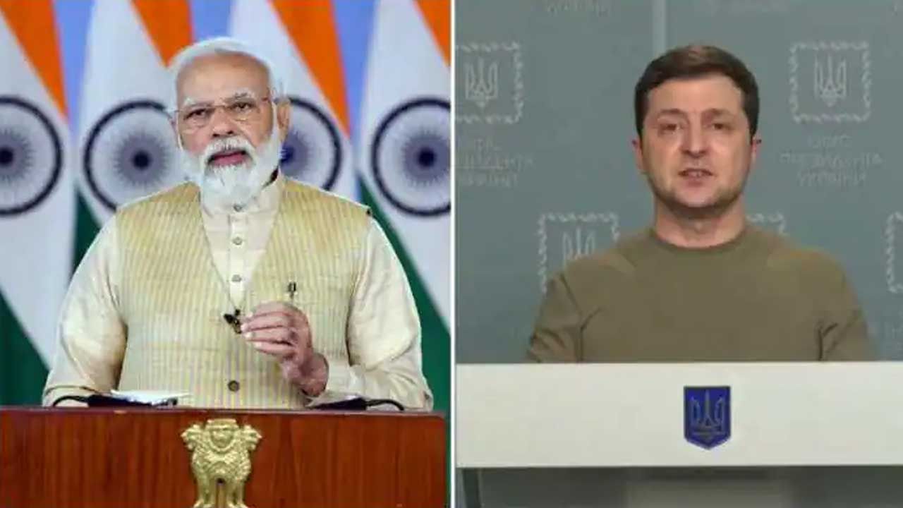 Ukraine PM: భారత ప్రధాని మోడీతో మాట్లాడా.. భద్రతామండలిలో రాజకీయ మద్దతు కోరినట్లు తెలిపిన జెలెన్స్కీ