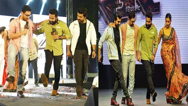 RRR in Delhi: తారక్, చెర్రీలతో కలిసి నాటు నాటు సాంగ్కు స్టెప్స్ వేసిన అమీర్ ఖాన్.. నెట్టింట్లో వీడియో వైరల్