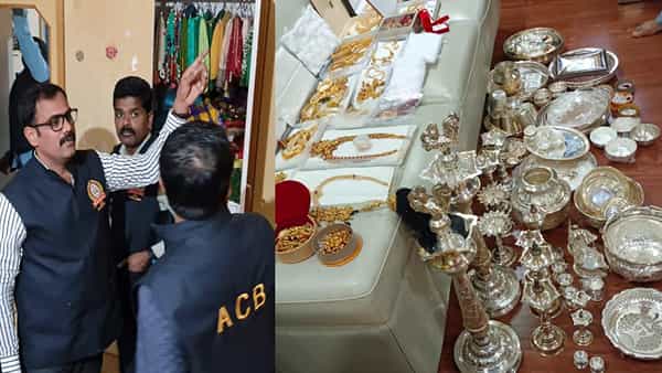 ACB Raids: అక్రమార్కులపై ఏసీబీ కొరడా.. కిలోల కొద్ది బంగారం, వజ్రాలు స్వాధీనం