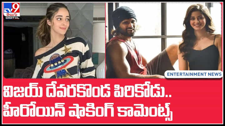 Ananya pandey-Vijay Devarakonda: విజయ్ దేవరకొండ పిరికోడు.. హీరోయిన్ షాకింగ్ కామెంట్స్ చేసిన అనన్య..(వీడియో) Ananya pandey-Vijay Devarakonda: విజయ్ దేవరకొండ పిరికోడు.. హీరోయిన్ షాకింగ్ కామెంట్స్ చేసిన అనన్య..(వీడియో)