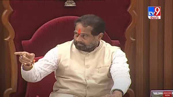 AP Assembly: విపక్ష సభ్యుల తీరుపై స్పీకర్ ఆగ్రహం.. సభ నుంచి టీడీపీ సభ్యుల సస్పెన్షన్!