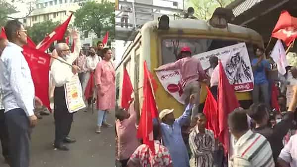 Bharat Bandh: దేశ వ్యాప్త బంద్తో భగ్గుమన్న భారతం.. కదంతొక్కిన కార్మిక సంఘాలు.. ప్రజా రవాణాకు అంతరాయం..