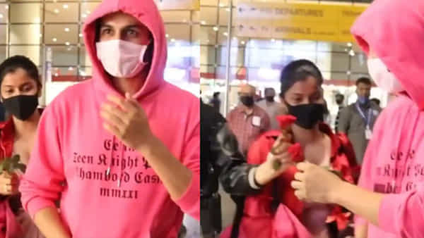 Viral Video: ఇదేం ఫాలోయింగ్ రా బాబూ!.. గులాబీ పూలతో ఆ హీరో వెంటపడిన అమ్మాయిలు.. నెట్టింట్లో వైరల్ వీడియో..
