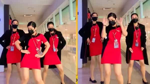 Viral Video: ‘పరమ్ సుందరి’ పాటకు డాన్స్ చేసి పిచ్చెక్కించిన ఎయిర్హోస్టెస్.. సూపర్బ్ అంతే