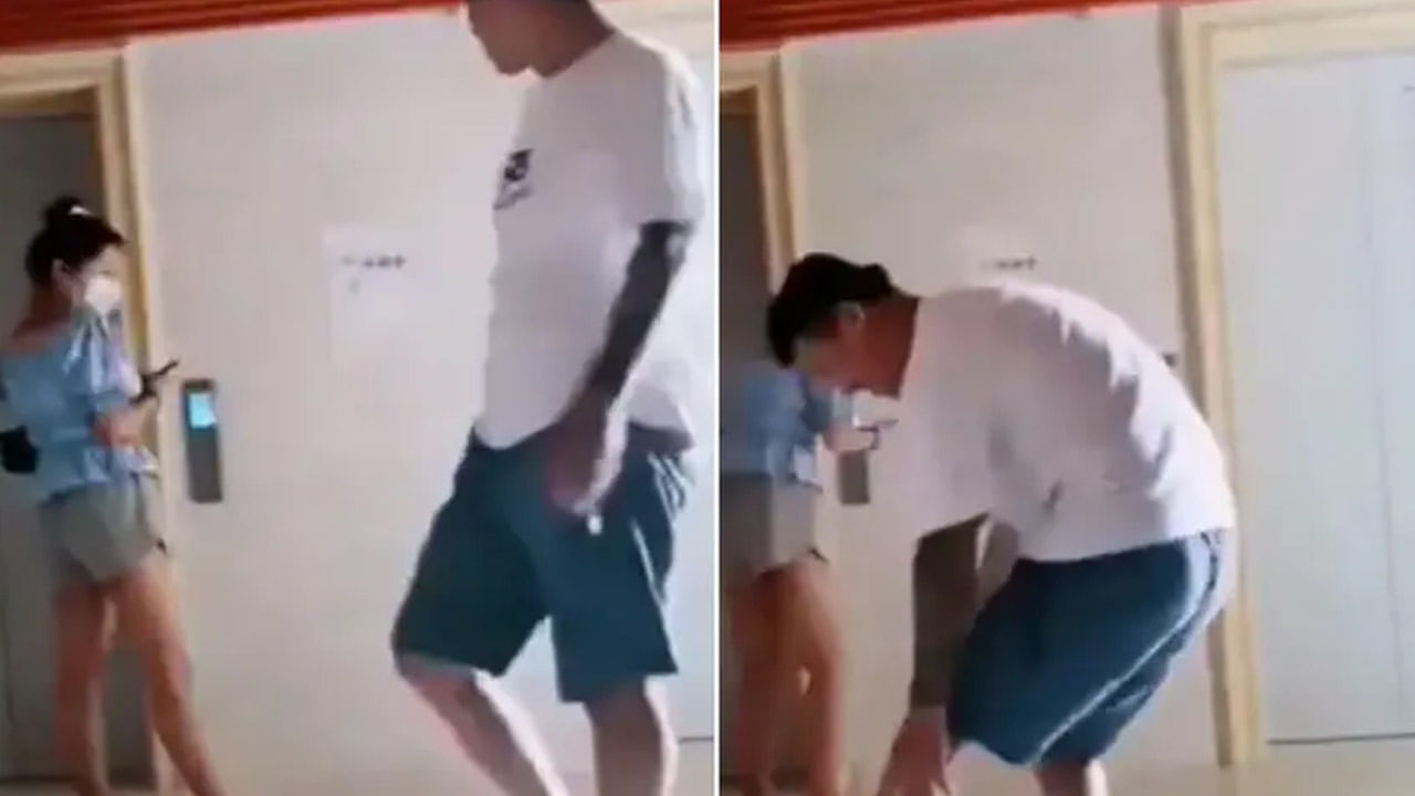 Funny Video: మైకెల్‌ జాక్సెన్ స్టెప్‌ వేద్దామనుకుంటాడు.. కానీ పాపం జరిగింది వేరు..!