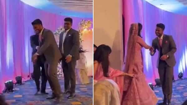 Viral Video: పెళ్లి కూతురు అందానికి పెళ్లి కొడుకు ఫిదా.. ఆ మాత్రం రియాక్షన్ ఉండాలిగా మరి..!