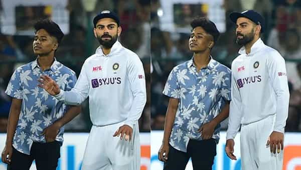 Watch Video: కోహ్లీతో సెల్ఫీ అంటే అట్లుంటది.. నలుగురిపై కేసు నమోదు.. చాలా ఖరీదైంది బ్రో అంటూ నెటిజన్ల కామెంట్లు..